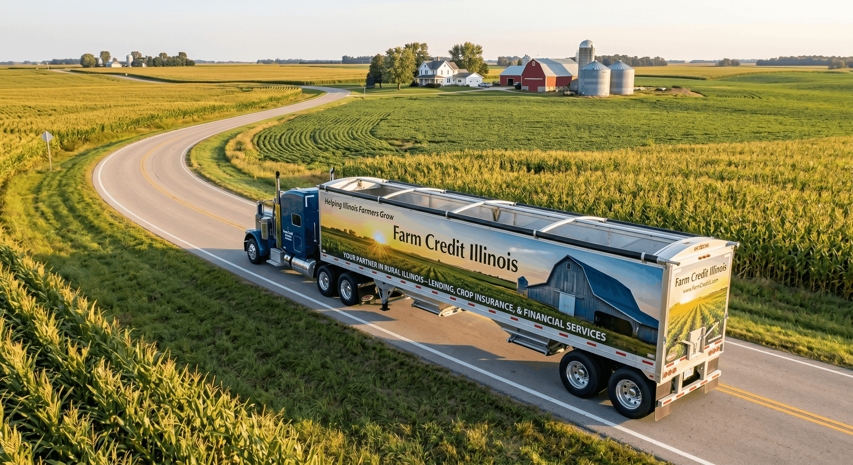 Farmer hopper truck